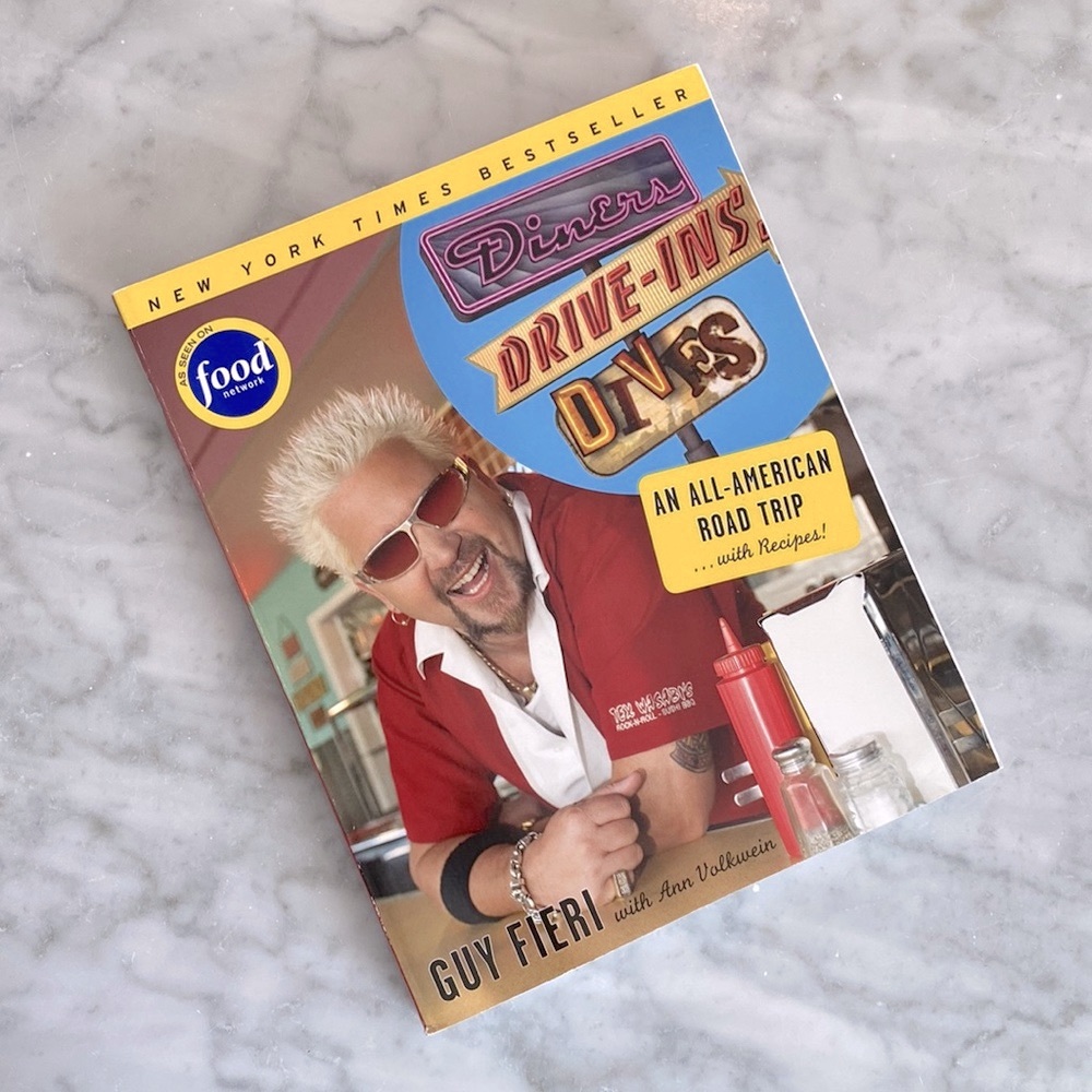 2/$20 Food Network Guy Fieri Diners drive ins and Dives Cookbook